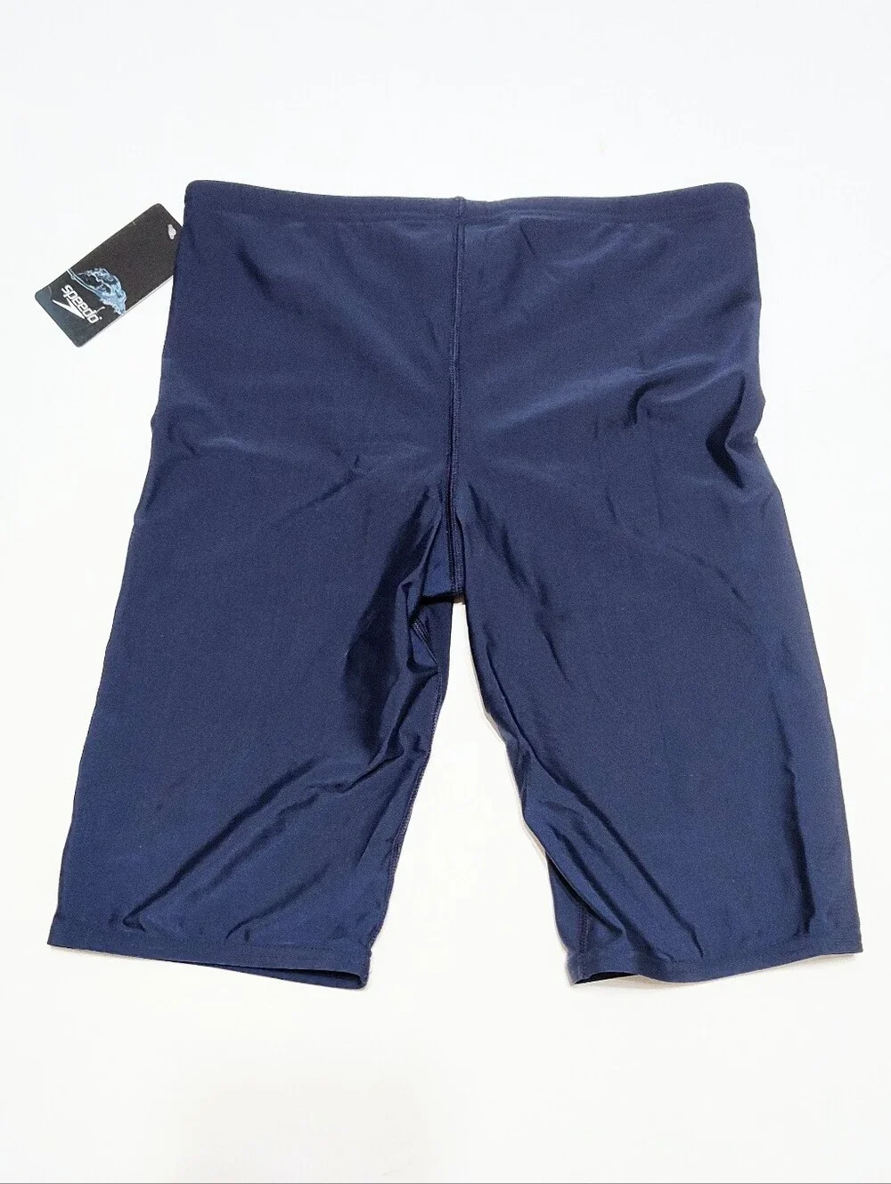 Speedo ProLT Jammer Men's Sz 32 Navy Competitive Swim Race Suit 8051480